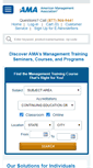 Mobile Screenshot of amanet.org